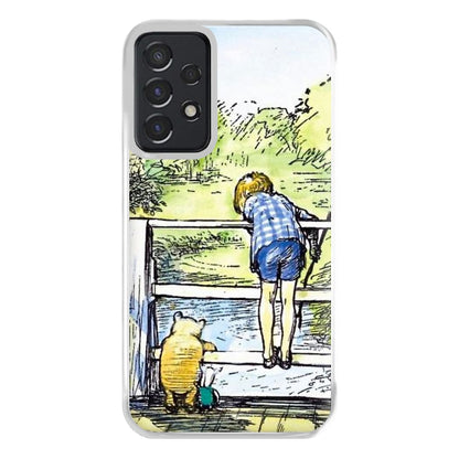 Winnie & Christopher Robin Phone Case for Galaxy A52 / A52s