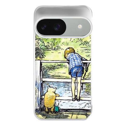 Winnie & Christopher Robin Phone Case for Google Pixel 9 / 9 Pro