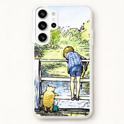 Winnie & Christopher Robin Phone Case for Galaxy S26 Ultra