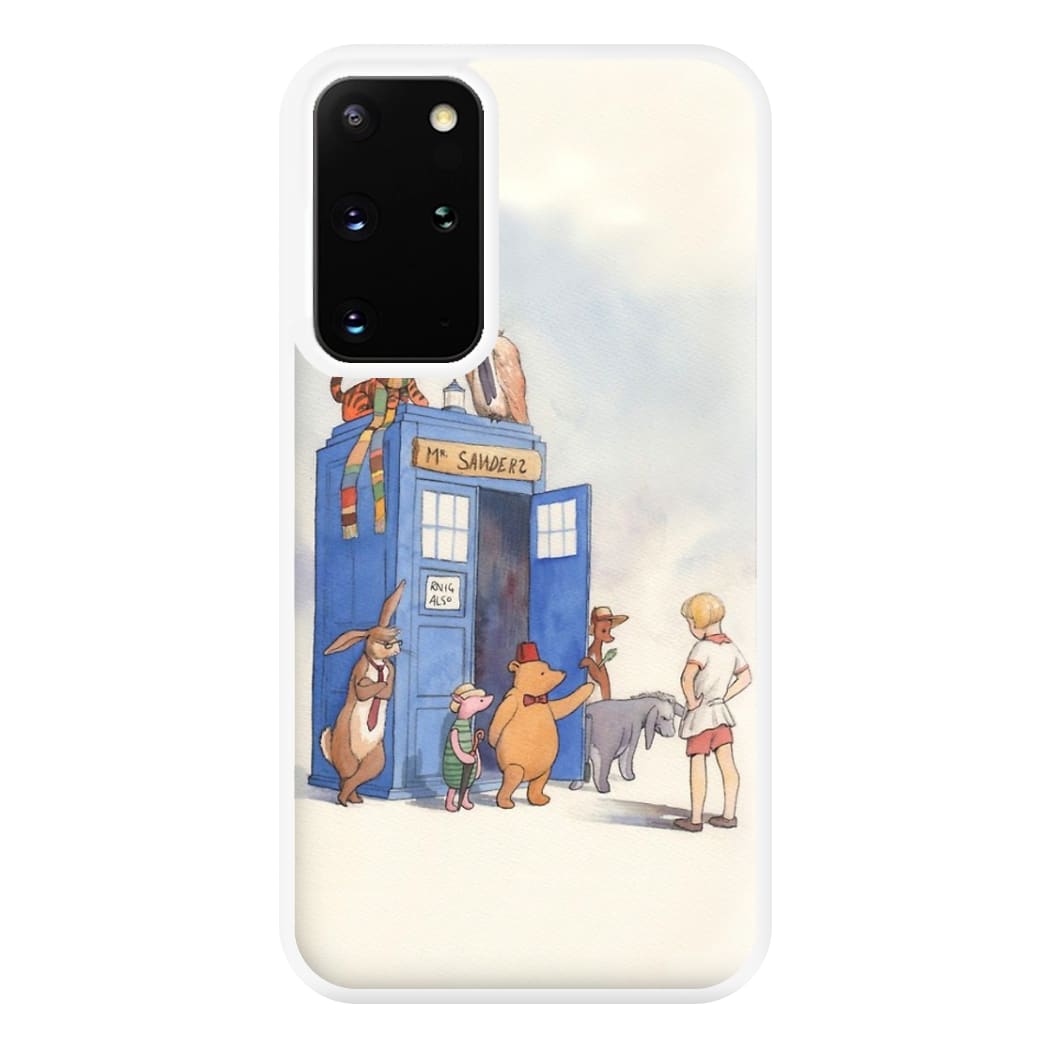 Doctor Pooh - Winnie Phone Case for Galaxy S20 Plus