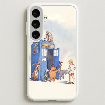 Doctor Pooh - Winnie Phone Case for Galaxy S25FE