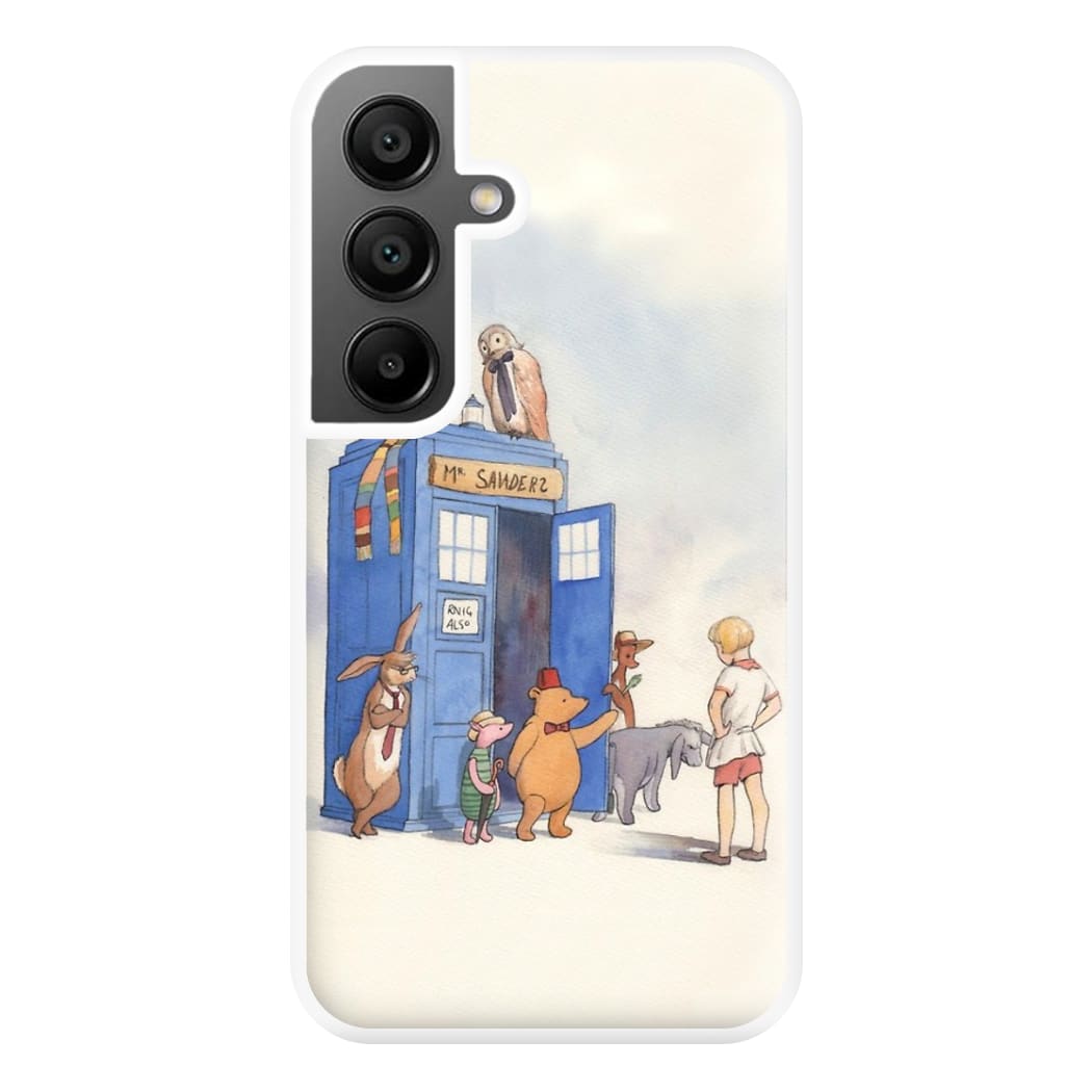 Doctor Pooh - Winnie Phone Case for Galaxy A55