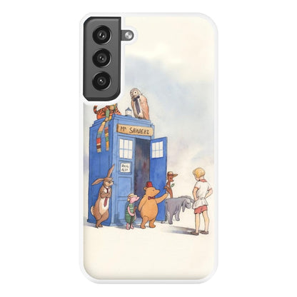 Doctor Pooh - Winnie Phone Case for Galaxy S21FE