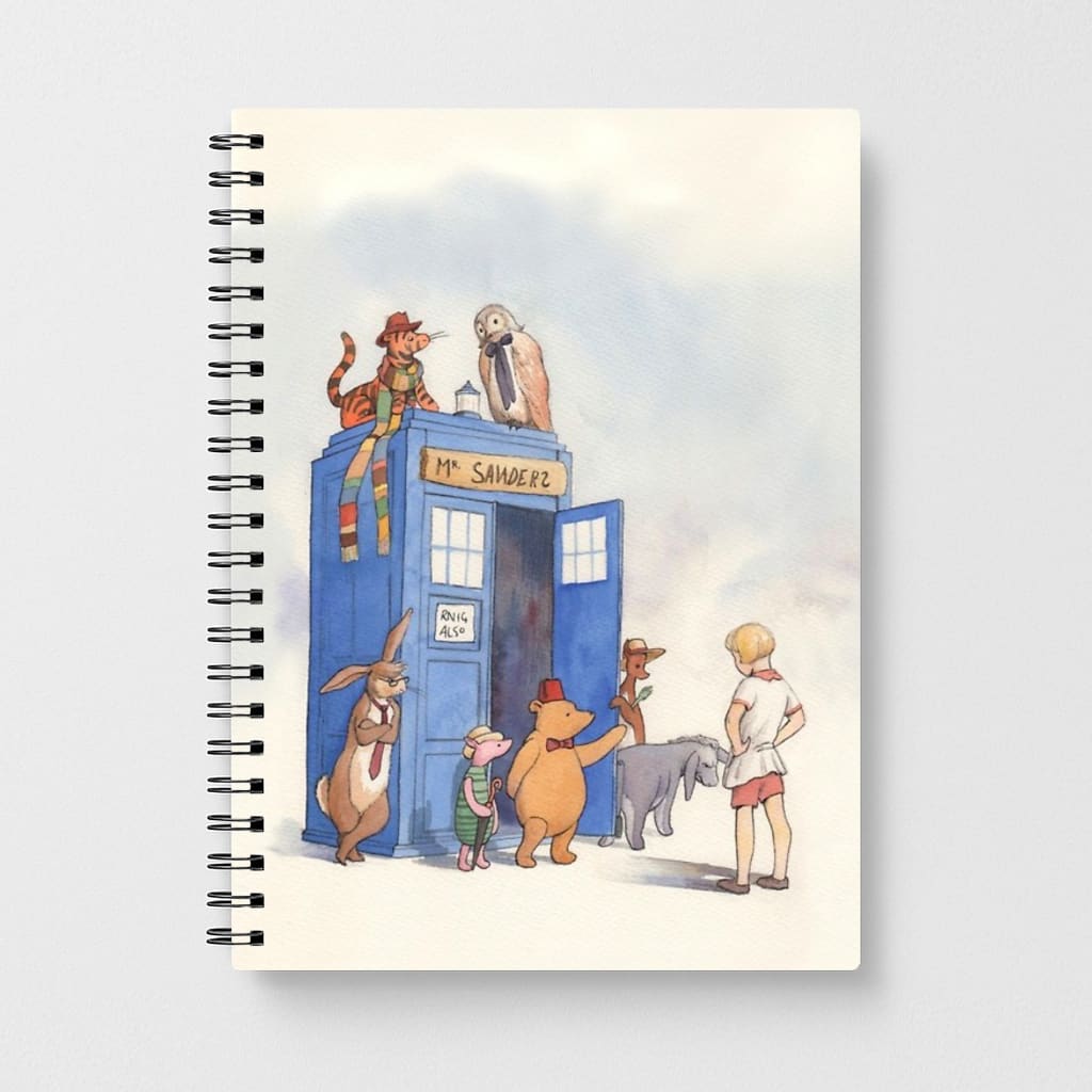 Doctor Pooh - Winnie Notebook