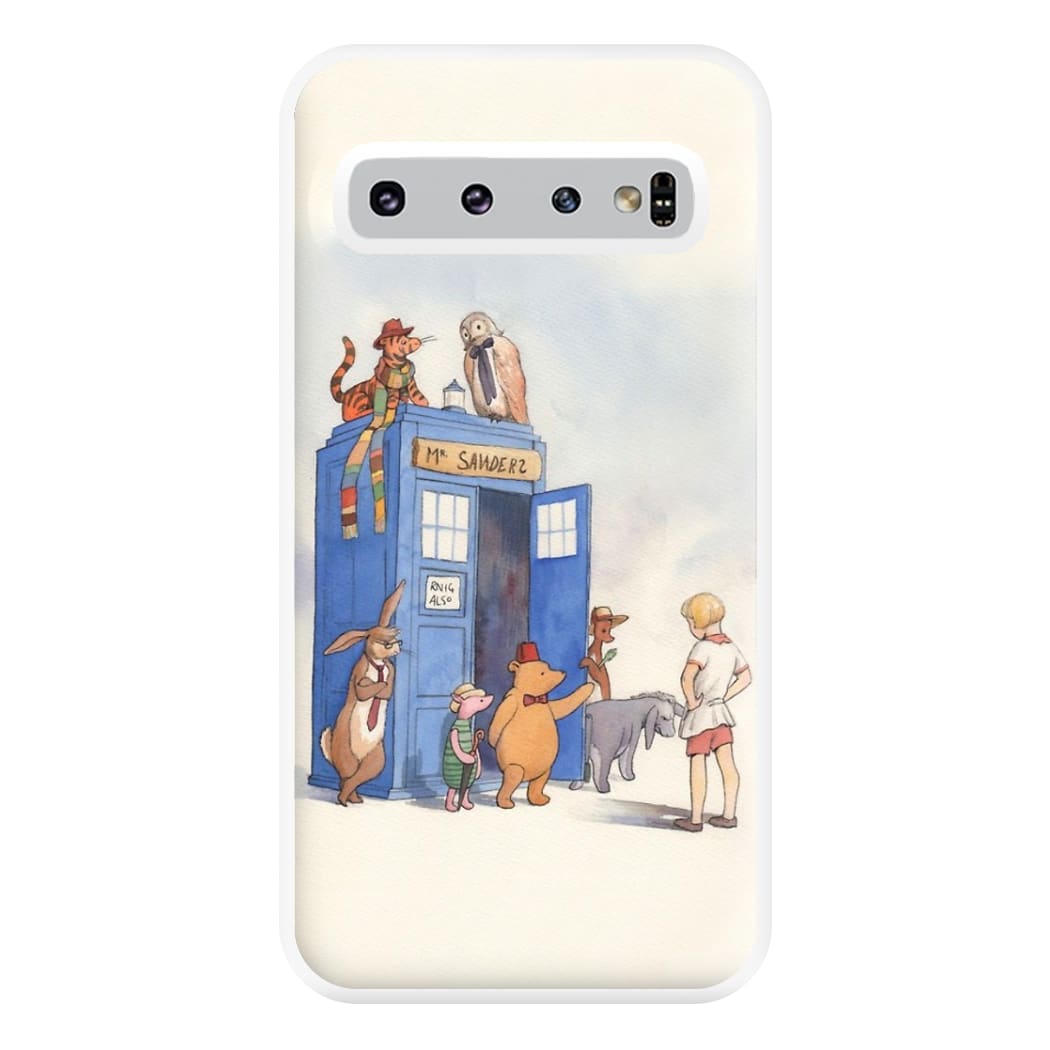 Doctor Pooh - Winnie Phone Case for Galaxy S10 Plus