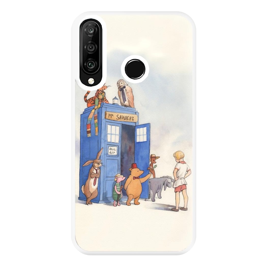 Doctor Pooh - Winnie Phone Case for Huawei P30 Lite