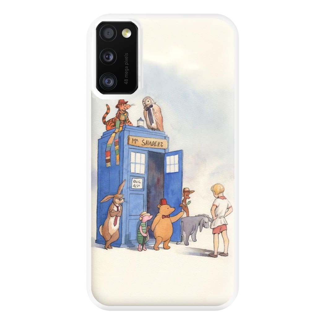 Doctor Pooh - Winnie Phone Case for Galaxy A41