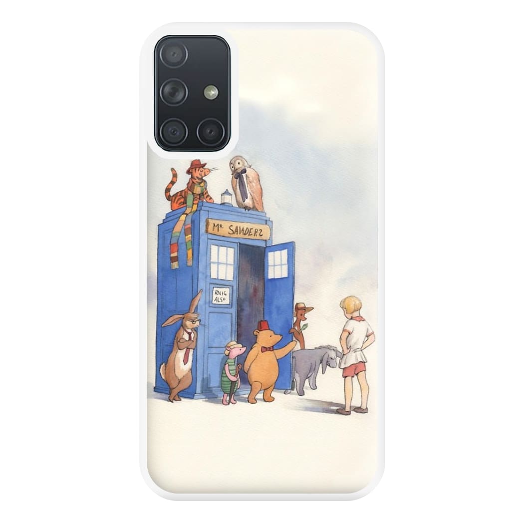 Doctor Pooh - Winnie Phone Case for Galaxy A71