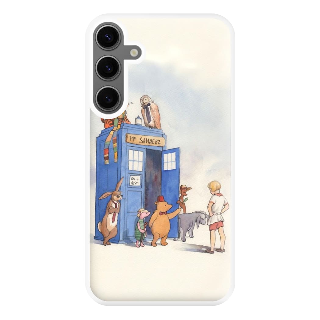 Doctor Pooh - Winnie Phone Case for Galaxy S24FE