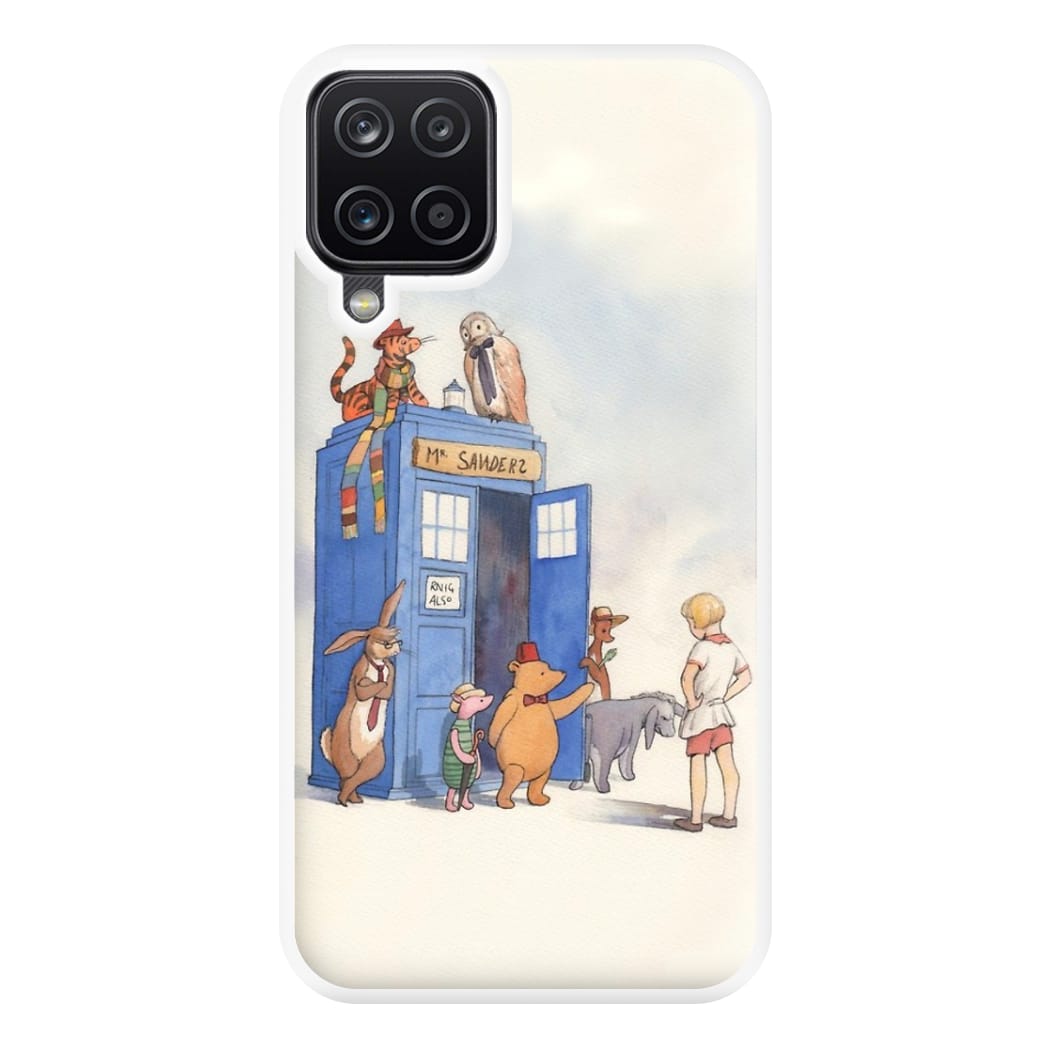 Doctor Pooh - Winnie Phone Case for Galaxy A12