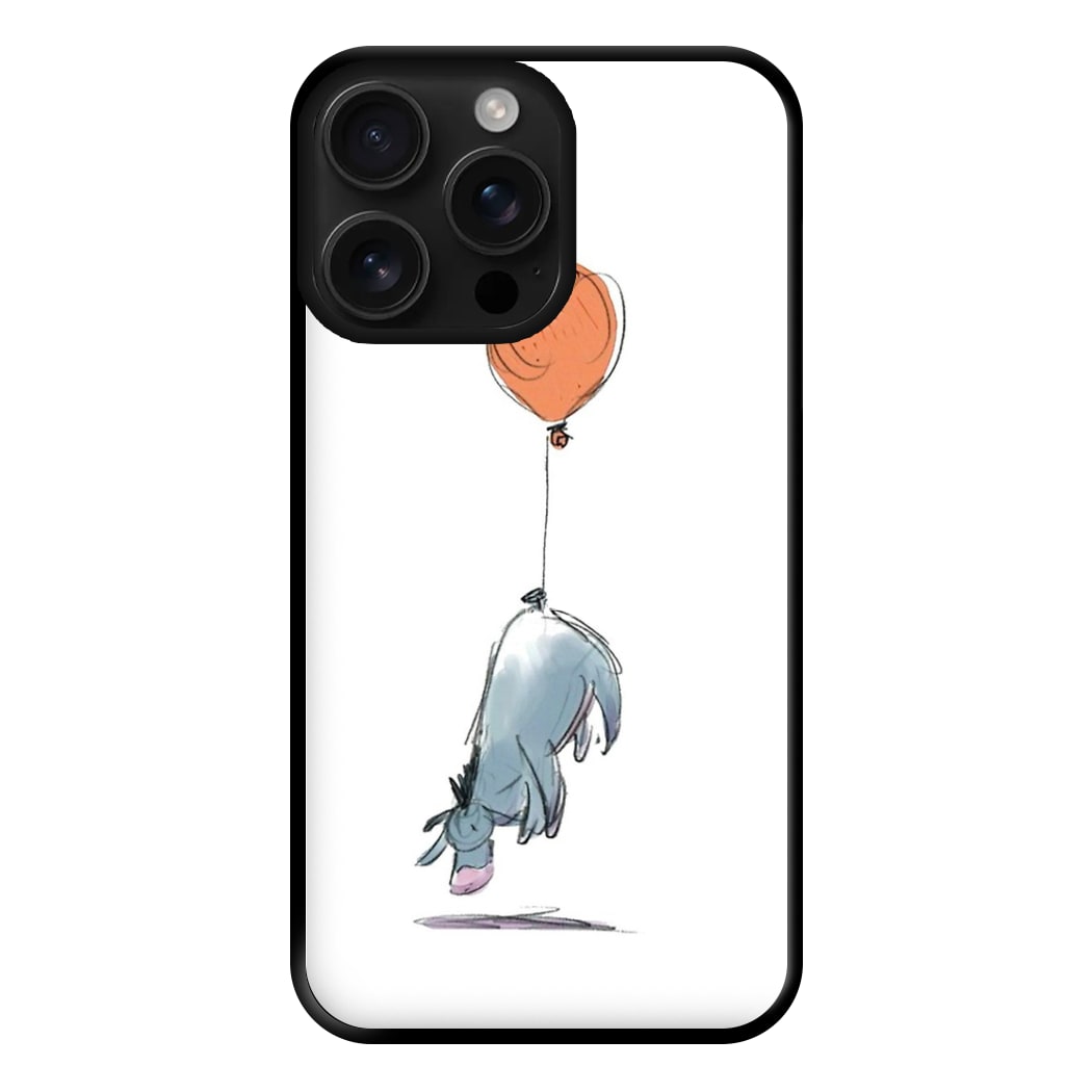 Donkey And His Balloon Phone Case for iPhone 16 Pro Max