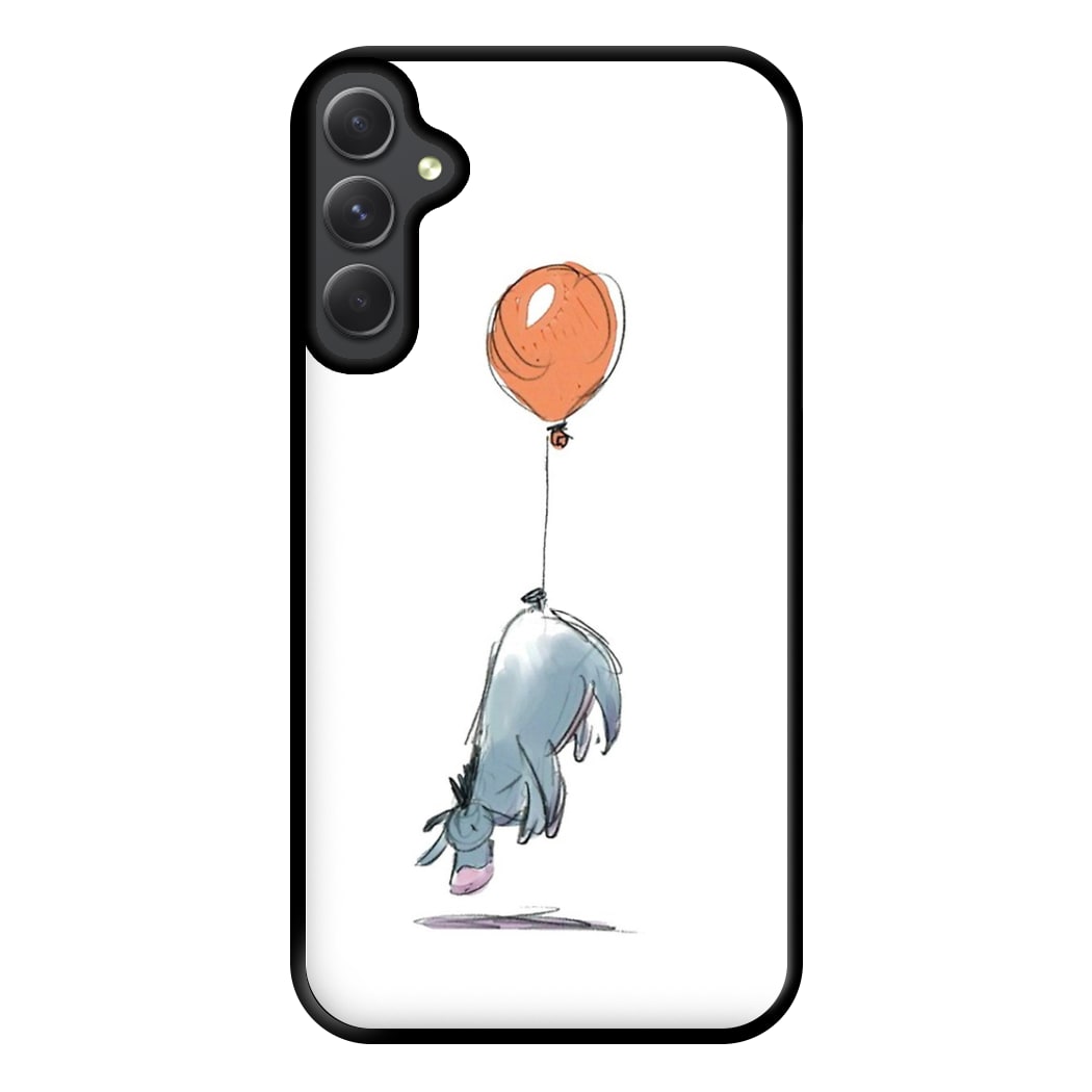 Donkey And His Balloon Phone Case for Galaxy A34