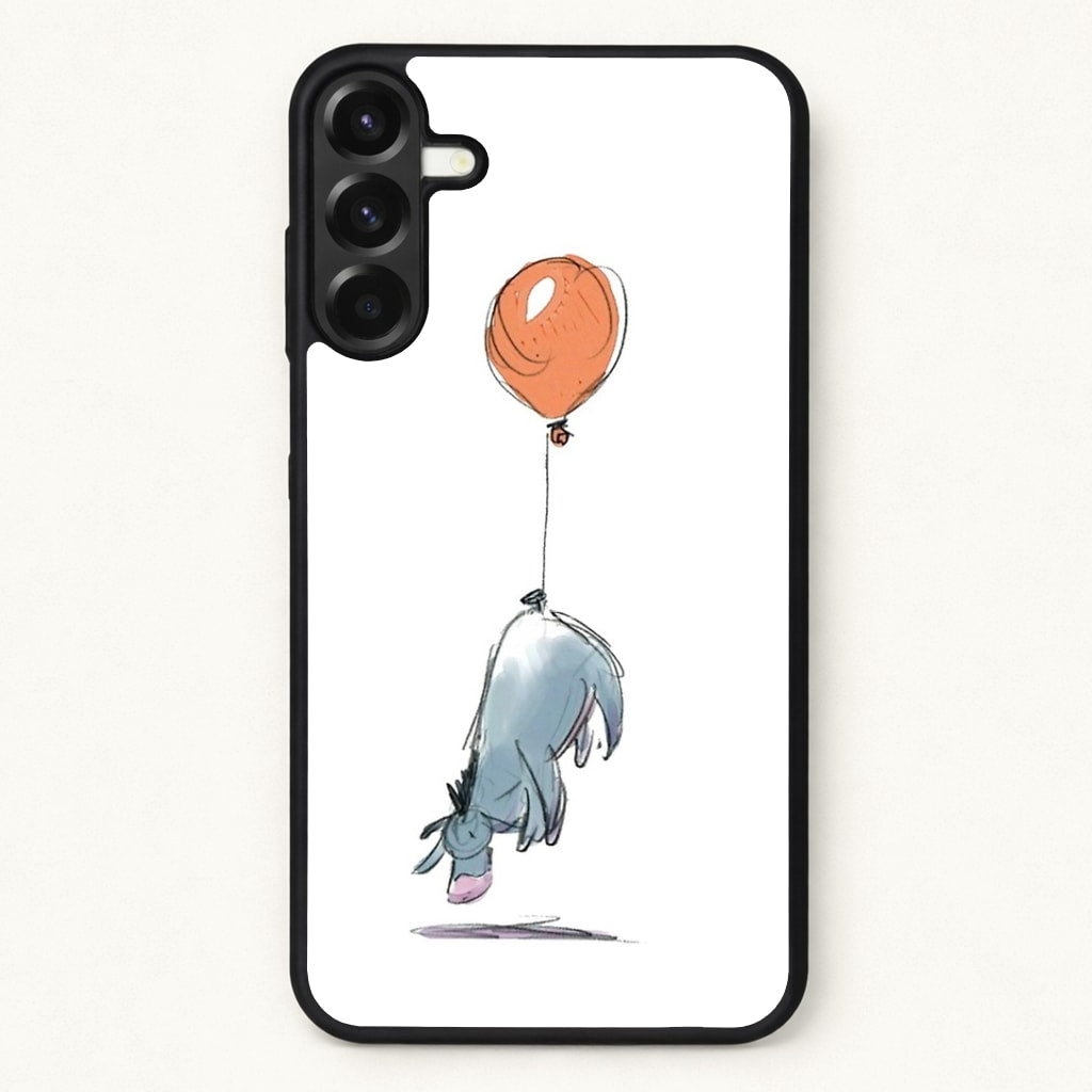 Donkey And His Balloon Phone Case
