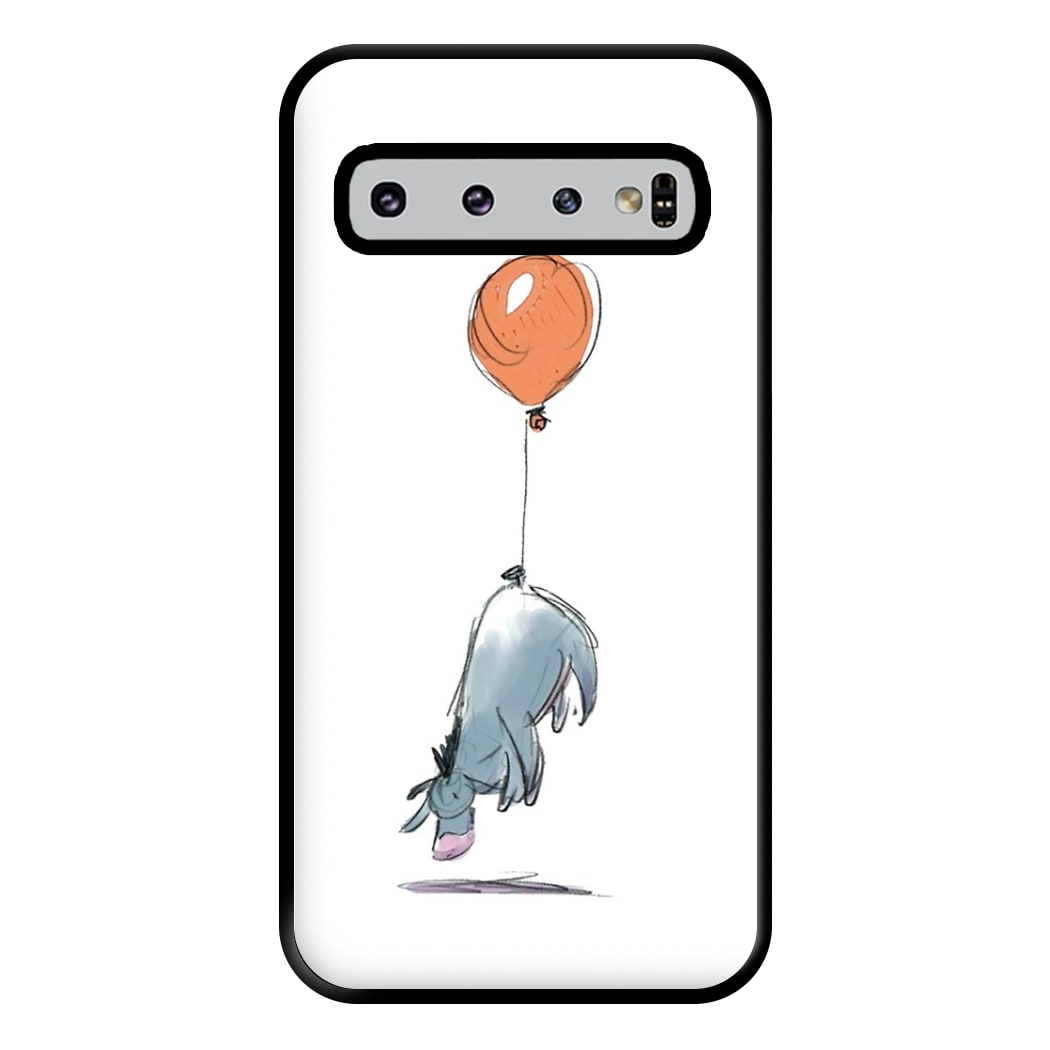 Donkey And His Balloon Phone Case for Galaxy S10 Plus