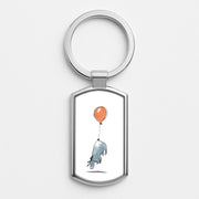 Donkey And His Balloon Luxury Keyring 1
