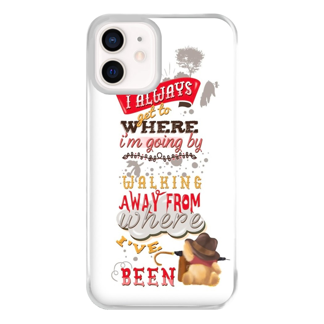 I Always Get Where I'm Going - Winnie Quote Phone Case for iPhone 13 Mini