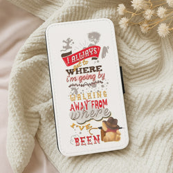 I Always Get Where I'm Going - Winnie Quote Wallet Phone Case