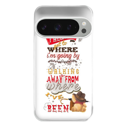 I Always Get Where I'm Going - Winnie Quote Phone Case for Google Pixel 9 Pro XL