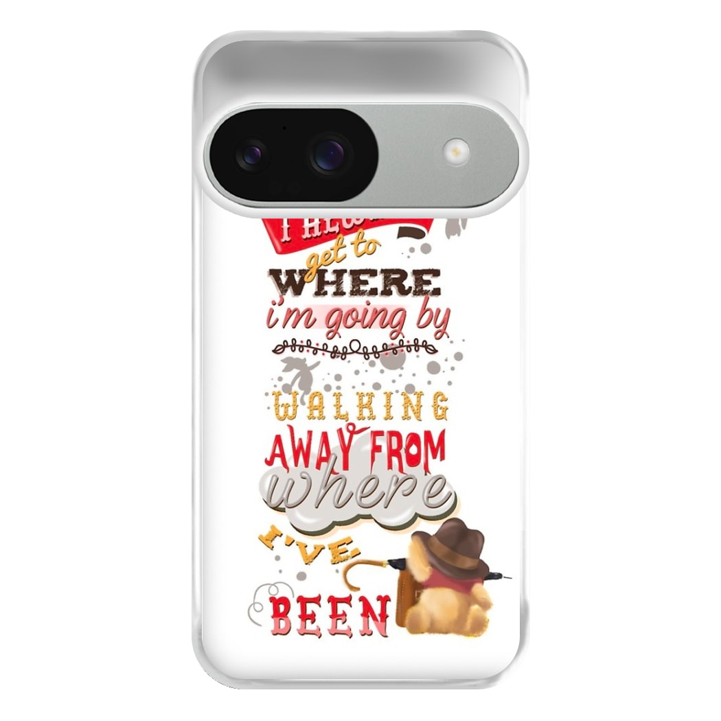 I Always Get Where I'm Going - Winnie Quote Phone Case for Google Pixel 9 / 9 Pro