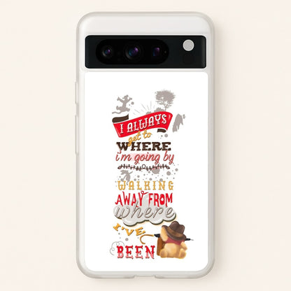 I Always Get Where I'm Going - Winnie Quote  - Disney Phone Case for Google Pixel 8 Pro