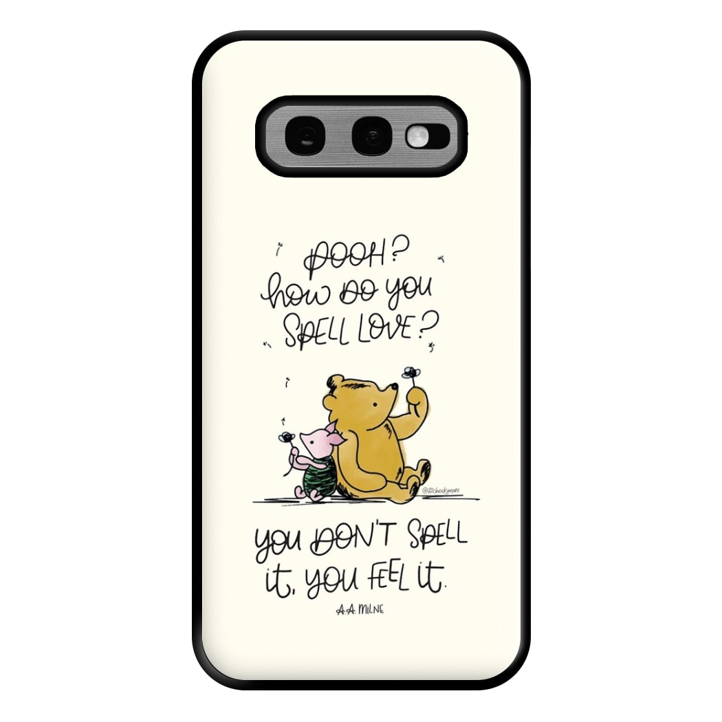 A Tale Of Love - Winnie Phone Case for Galaxy S10e