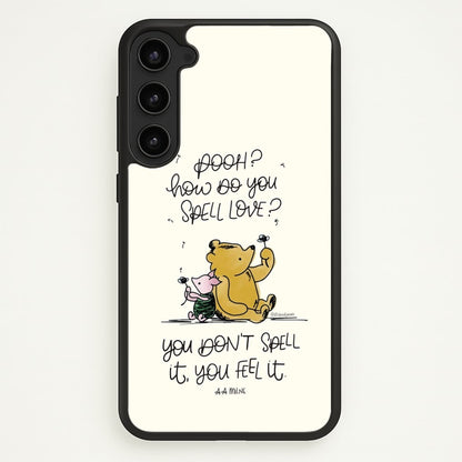 A Tale Of Love - Winnie  - Disney Phone Case for Galaxy S23