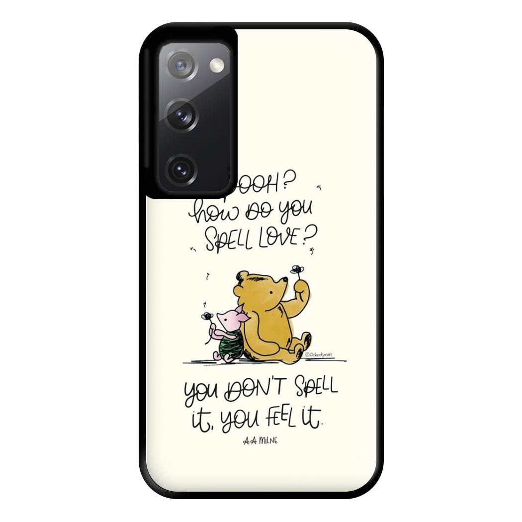 A Tale Of Love - Winnie Phone Case for Galaxy S20FE