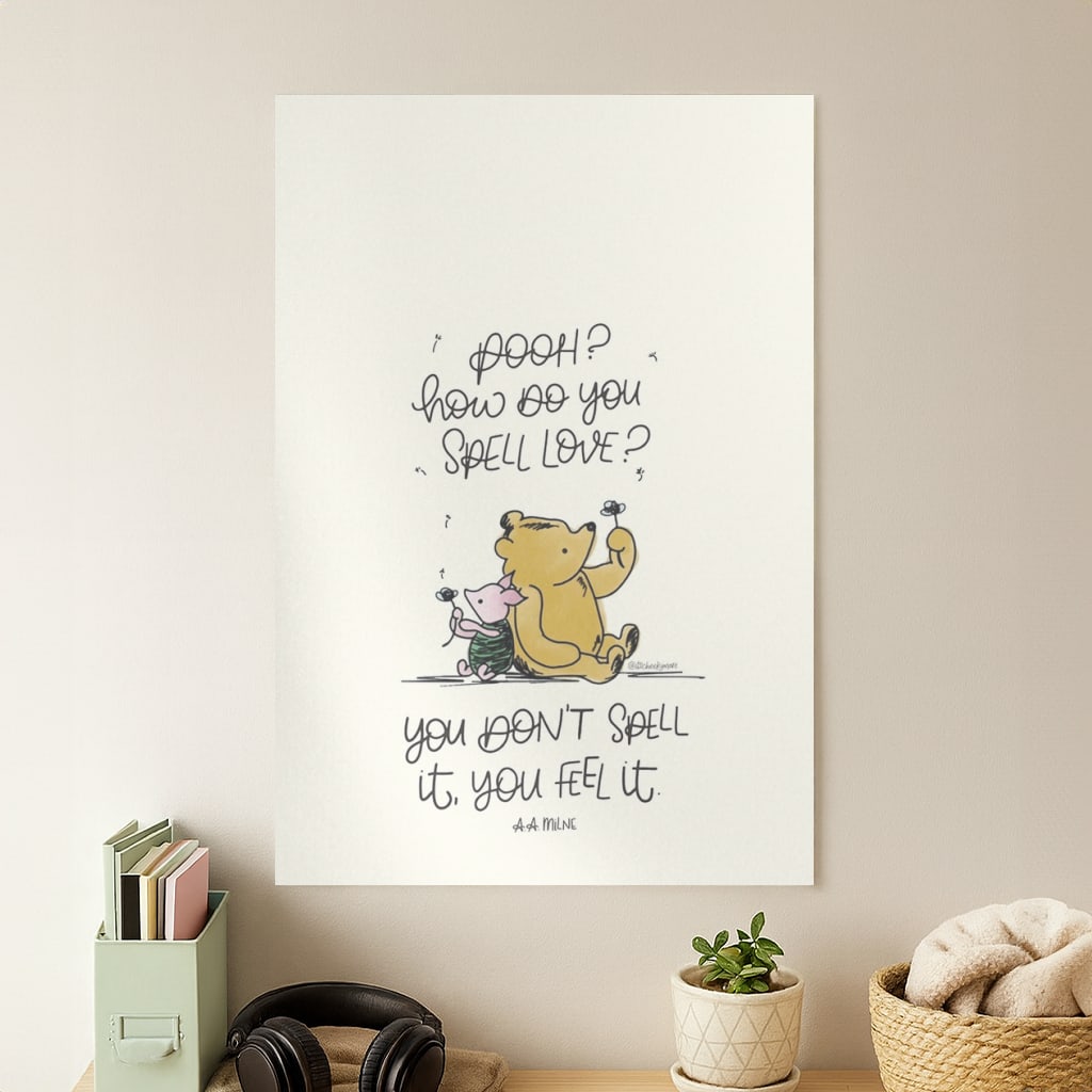 A Tale Of Love - Winnie Poster