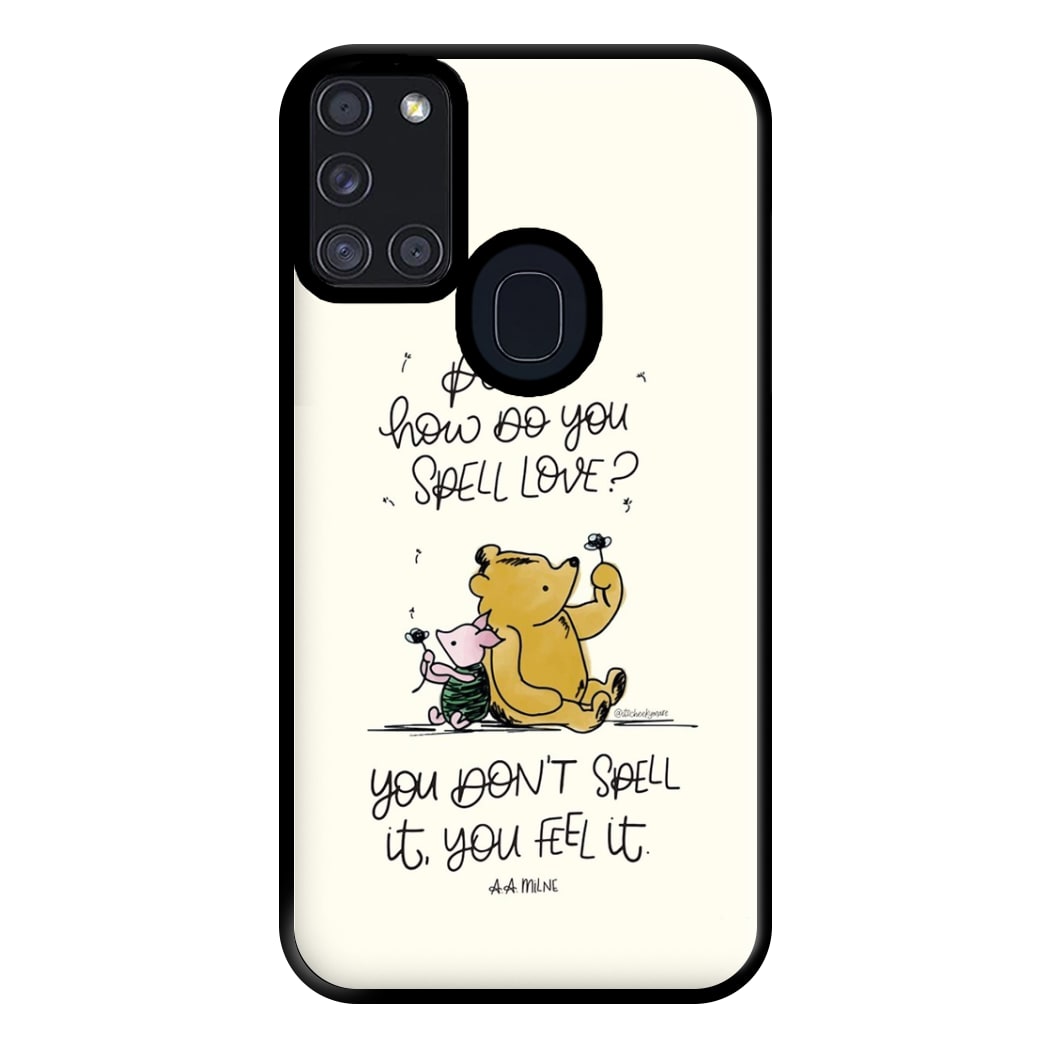 A Tale Of Love - Winnie Phone Case for Galaxy A21s