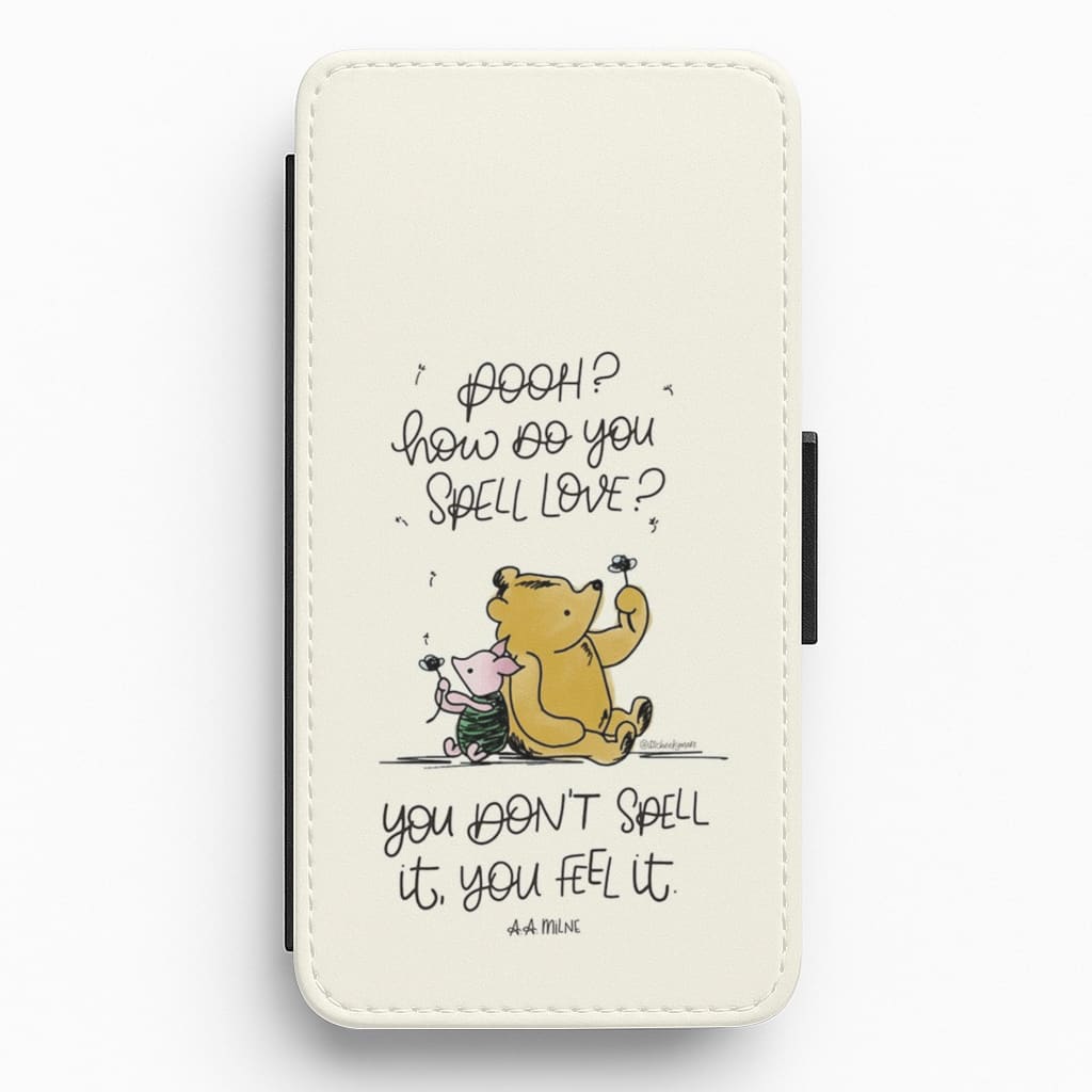 A Tale Of Love - Winnie Flip / Wallet Phone Case
