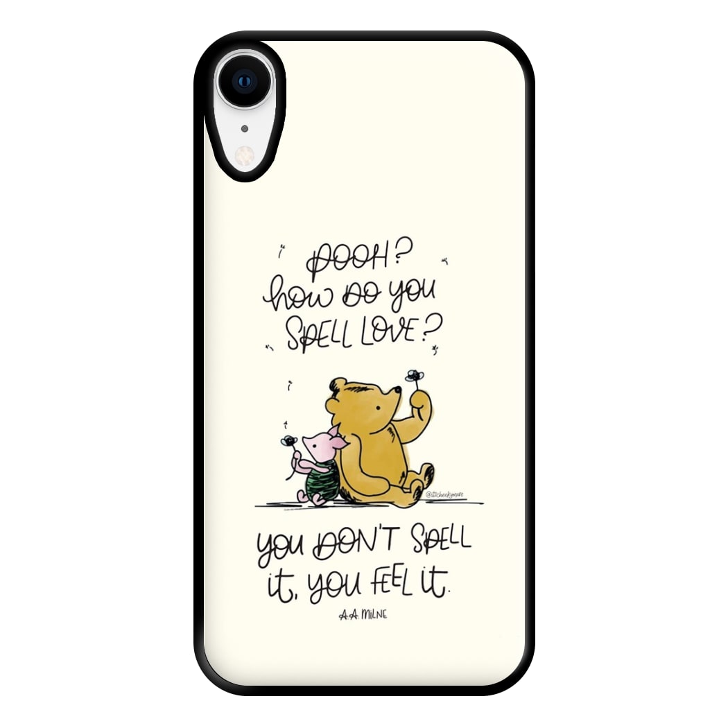 A Tale Of Love - Winnie Phone Case for iPhone XR