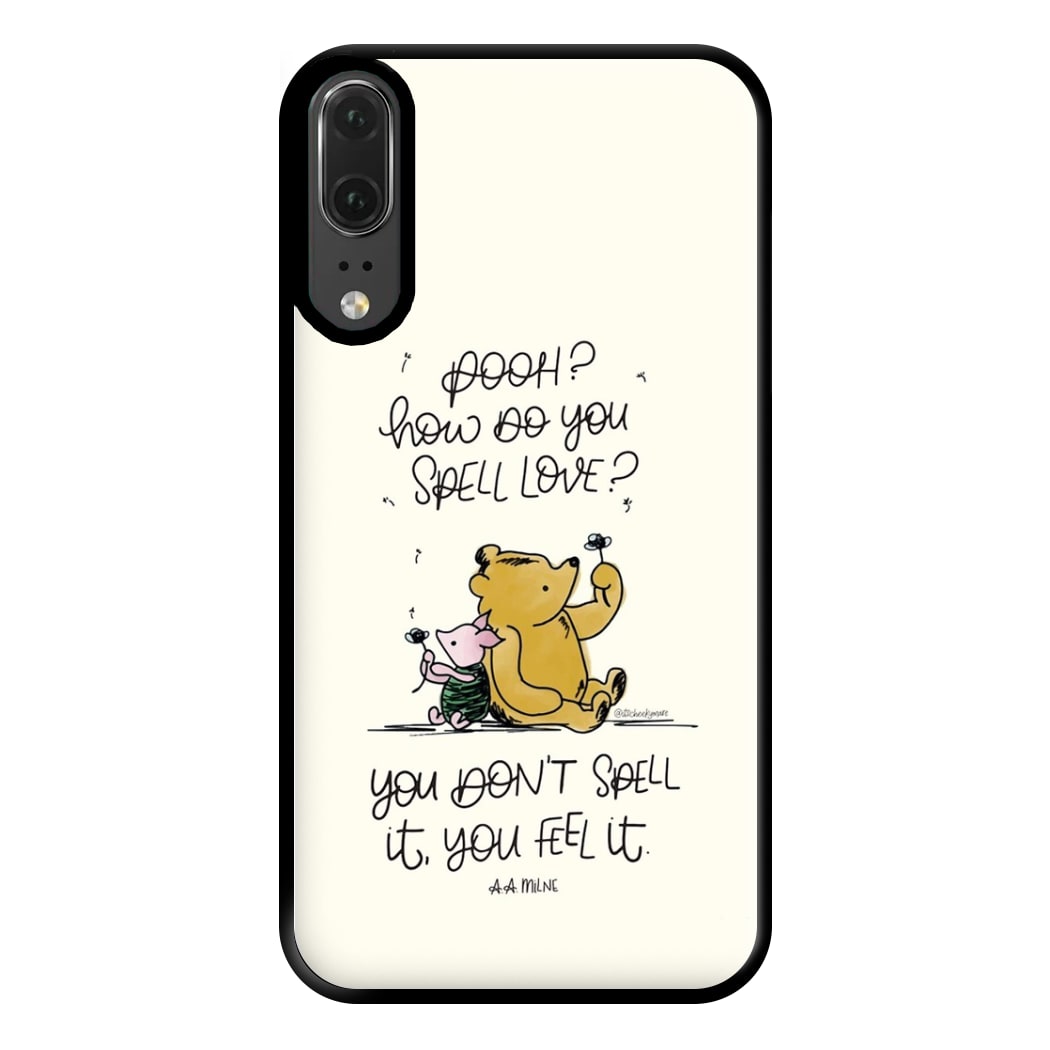 A Tale Of Love - Winnie Phone Case for Huawei P20