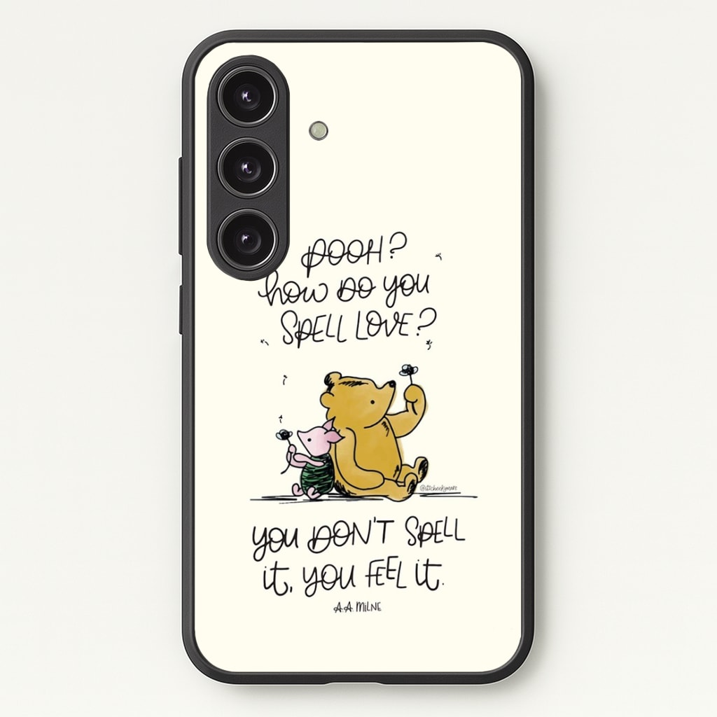 A Tale Of Love - Winnie  - Disney Phone Case for Galaxy S24 Plus