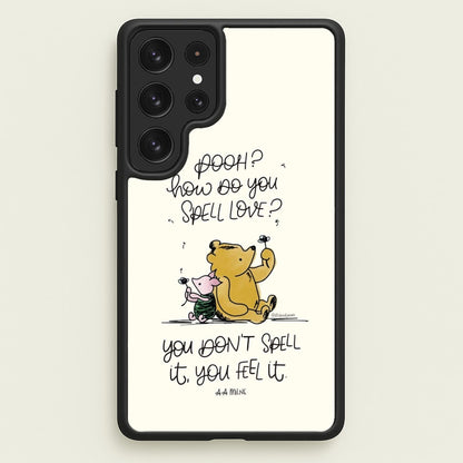 A Tale Of Love - Winnie  - Disney Phone Case for Galaxy S22 Ultra