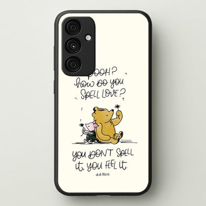 A Tale Of Love - Winnie  - Disney Phone Case for Galaxy A35