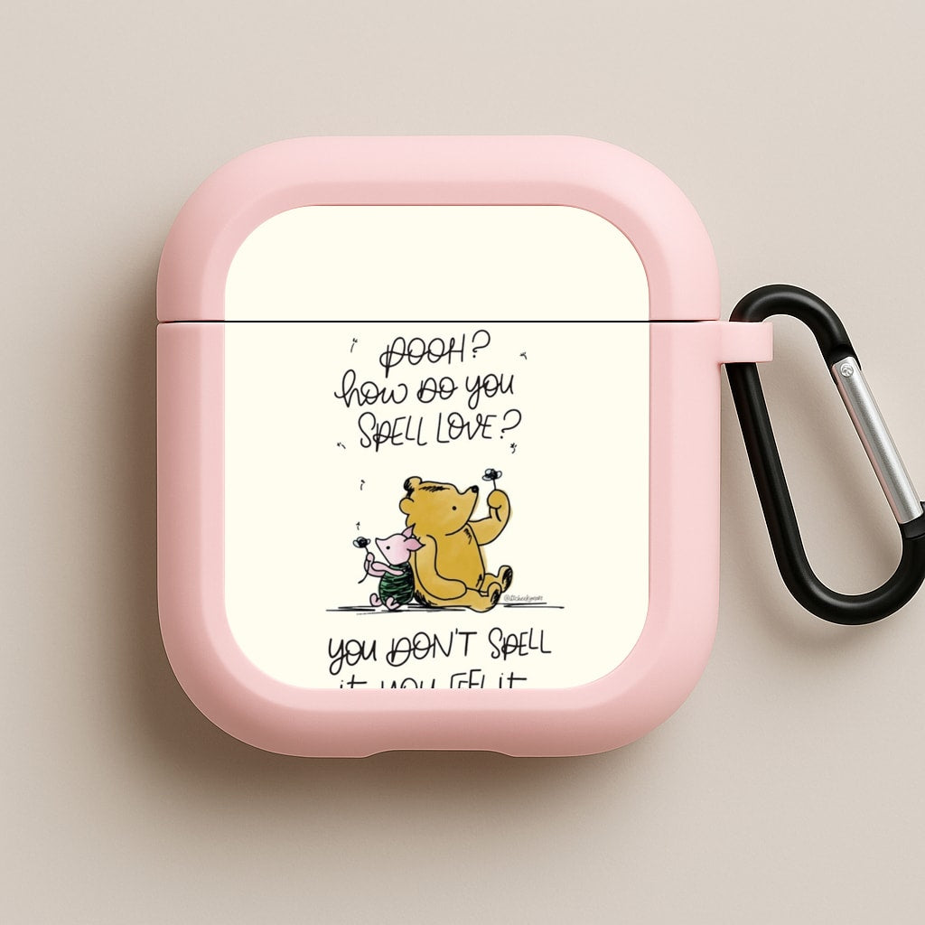 A Tale Of Love - Winnie Pink AirPods Case