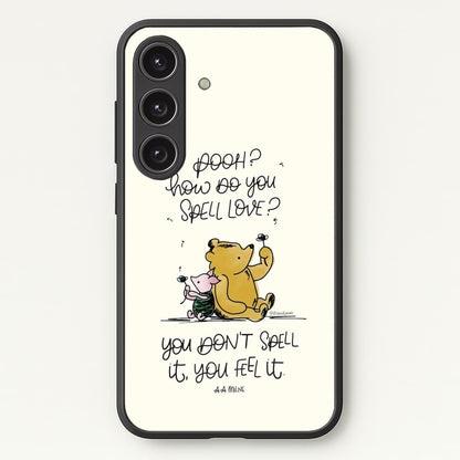 A Tale Of Love - Winnie  - Disney Phone Case for Galaxy S24FE