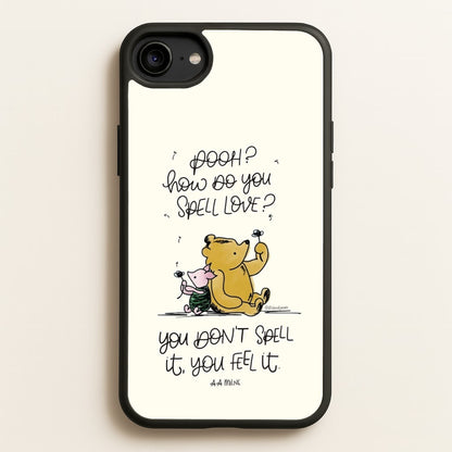 A Tale Of Love - Winnie  - Disney Phone Case for iPhone 6 / 7 / 8 / SE
