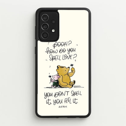 A Tale Of Love - Winnie  - Disney Phone Case for Galaxy A52 / A52s