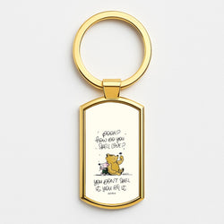 A Tale Of Love - Winnie Gold Keyring