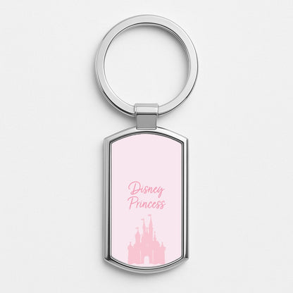 Fairytale Princess Silver Keyring