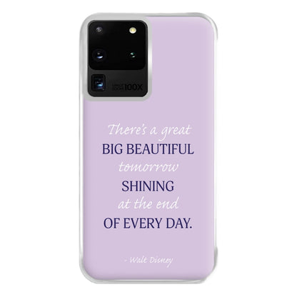 Great Big Beautiful Tomorrow Phone Case for Galaxy S20 Ultra