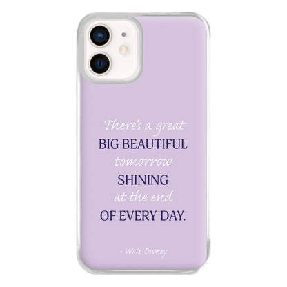 Great Big Beautiful Tomorrow Phone Case for iPhone 13 Mini