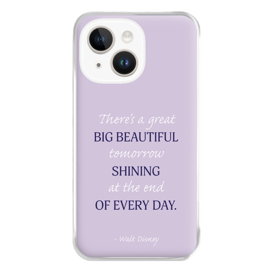 Great Big Beautiful Tomorrow Phone Case for iPhone 14 Plus