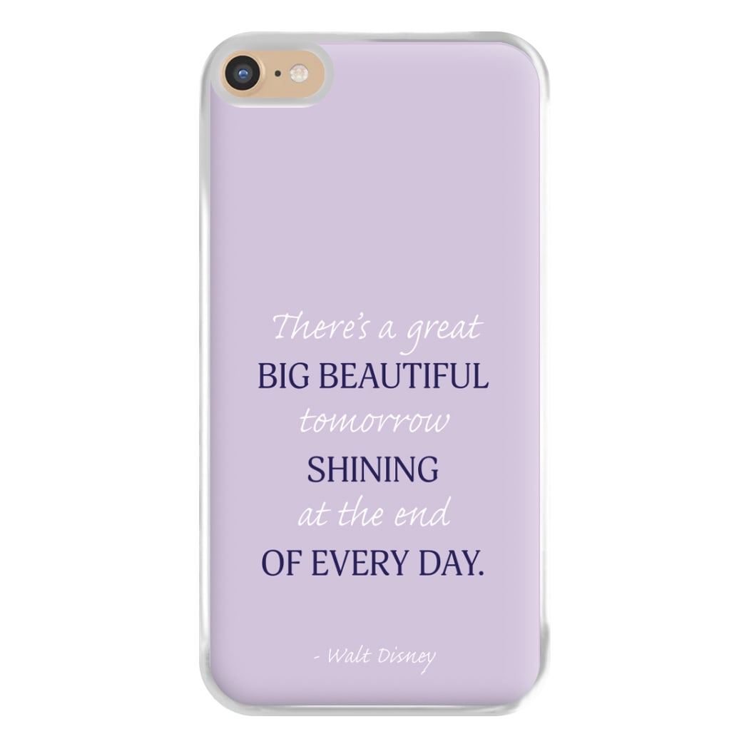 Great Big Beautiful Tomorrow Phone Case for iPhone 6 Plus / 7 Plus / 8 Plus