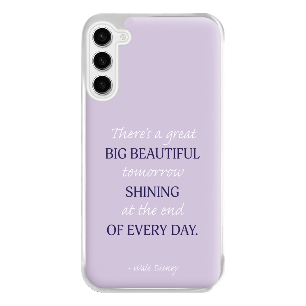 Great Big Beautiful Tomorrow Phone Case for Galaxy S23FE