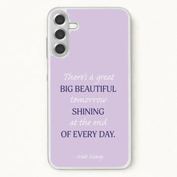 Great Big Beautiful Tomorrow Phone Case for Galaxy A37