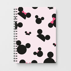 Mickey and Minnie Hats - Disney Notebook
