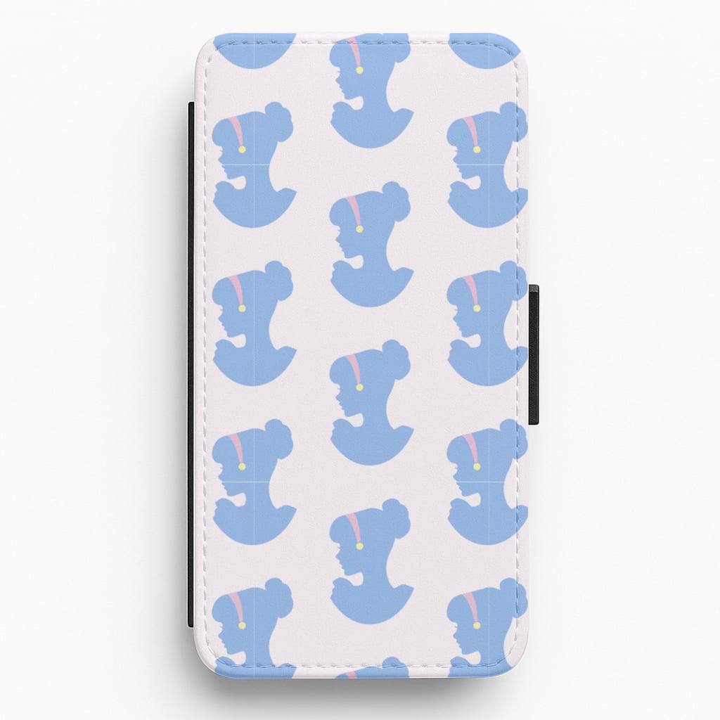 Cinderella Pattern - Disney Flip / Wallet Phone Case