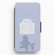 Braver, Stronger, Smarter Flip / Wallet Phone Case 1